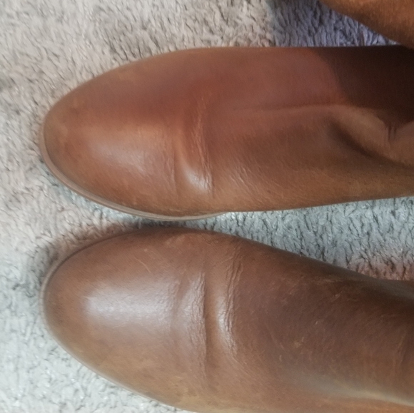 Timberland Brynlee Park Knee High Leather Boots in Brown SZ 9.5 - Picture 6 of 13